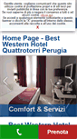 Mobile Screenshot of hotelquattrotorriperugia.com